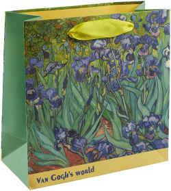 Пакет А4 22*22*10 "Van Goghs world" жен  бум мат ламинат