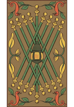 Таро мини Символическое Вирта/Mini Tarot Symbolic of Wirth Аввалон Ло Скарабео 978 8 86527 9168