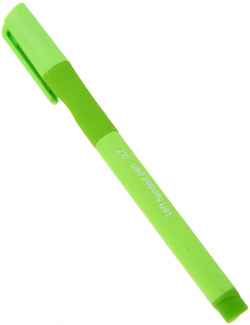 Ручка шариковая синяя для обучения письму левшей 0 7мм  ассорти
