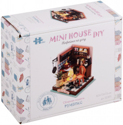 Сборная модель Румбокс "MiniHouse  Кофейня на углу"