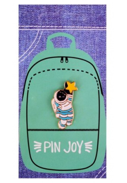Значок Pin Joy "Космонавт со звездочкой" 