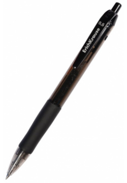 Ручка гел автом  SMART GEL 0 50 мм черный резин грип