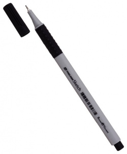 Ручка капиллярная черная "Sketch" 0 4мм Sketch