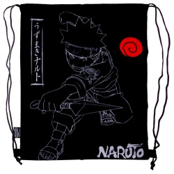 Мешок для сменной обуви "Naruto" 38*48  полиэстер