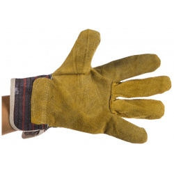 Упрочненные спилковые перчатки MOS  12440М