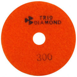 Гибкий шлифовальный алмазный круг TRIO DIAMOND 340300 Черепашка 100 № 300