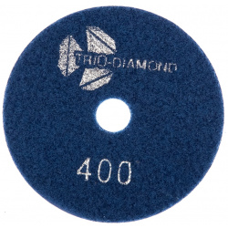 Гибкий шлифовальный алмазный круг TRIO DIAMOND 340400 Черепашка 100 № 400