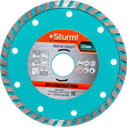 Алмазный диск Sturm  9020 04 125x22 T