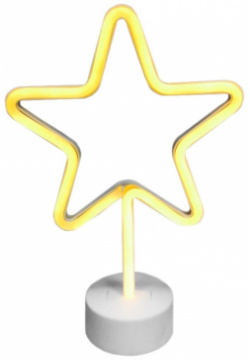 Настольный неоновый светодиодный светильник Apeyron 12 68 Звезда