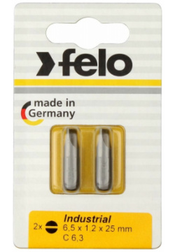 Ударная шлицевая плоская бита Felo  2061036