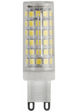 Светодиодная лампа ЭРА Б0033185 LED JCD 9W CER 827 G9