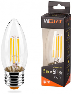 Светодиодная лампа Wolta 25YCFT5E27 LED FILAMENT