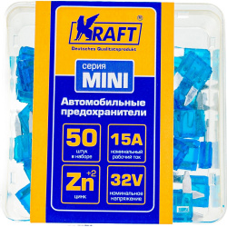 Набор предохранителей KRAFT 870012 MINI