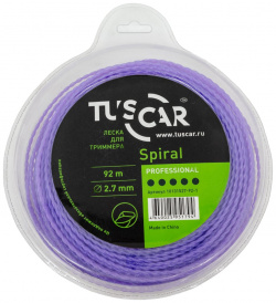 Леска для триммера TUSCAR 10131527 92 1 Spiral Professional