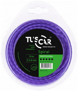 Леска для триммера TUSCAR 10131520 15 1 Spiral Professional