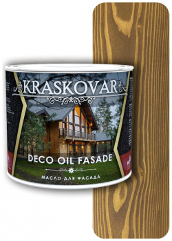Масло для фасада Kraskovar 1148 Deco Oil Fasade