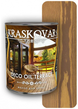 Масло для террас Kraskovar 1253 Deco Oil Terrace