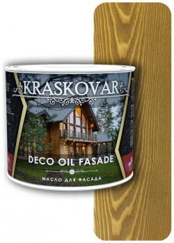 Масло для фасада Kraskovar 1161 Deco Oil Fasade