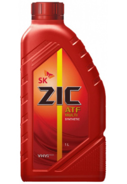 Трансмиссионное синтетическое масло для АКПП и ГУР zic 132628 ATF Multi