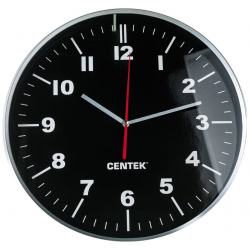 Настенные часы Centek  CT 7100 Black