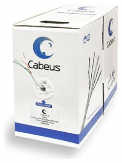 Многожильный кабель Cabeus  UTP 4P Cat 5e PATCH GY