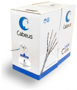 Многожильный кабель Cabeus  UTP 4P Cat 5e PATCH LSZH GY
