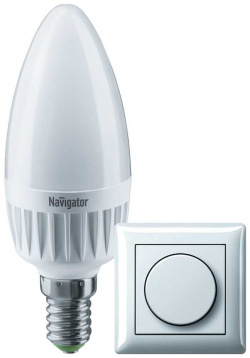 Лампа Navigator 61380 NLL C37 7 230 4K E14 FR DIMM