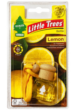 Подвесной ароматизатор Car Freshner C05 LITTLE TREES Bottle Свежесть лимона
