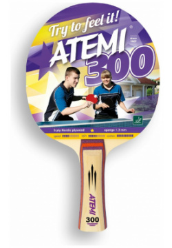 Ракетка для настольного тенниса ATEMI 00000030330 300 CV