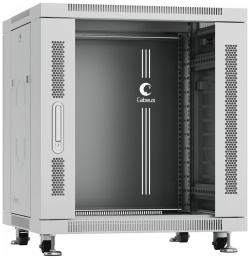 Напольный монтажный телекоммуникационный шкаф для оборудования 12U Cabeus  SH 05C 12U60/80