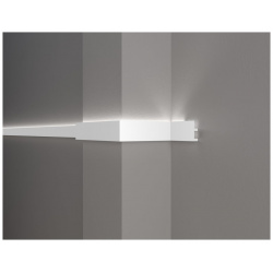 Ударопрочный влагостойкий потолочный карниз под LED подсветку Decor Dizayn  DD617