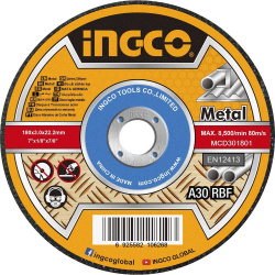 Отрезной круг INGCO MCD301801 Metal
