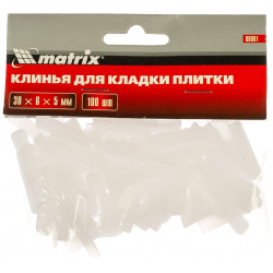 Клинья для укладки плитки MATRIX  88081