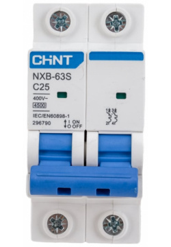 Автоматический выключатель CHINT 296790 NXB 63S