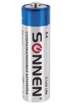Алкалиновые батарейки SONNEN 454231 Super Alkaline