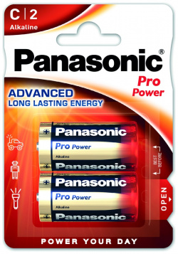 Элементы питания Panasonic 7450 LR14 PRO POWER