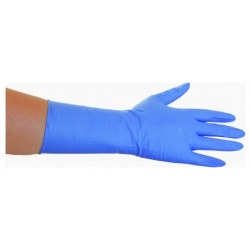 Нитриловые перчатки EcoLat 3150/M Long Cuff