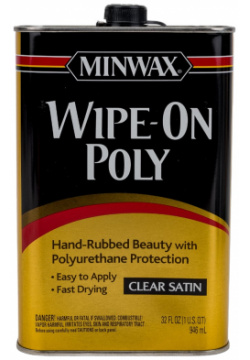 Защитное покрытие Minwax 6091 Wipe On Poly