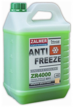 Антифриз ZALMER ZR40G005 Antifreeze ZR4000 LLC G11