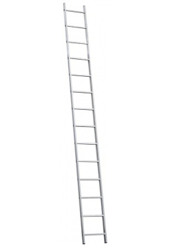 Усиленная односекционная приставная лестница STAIRS  ТТ 01 00585