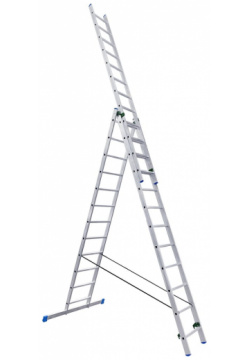 Трехсекционная алюминиевая лестница LadderBel  LS312