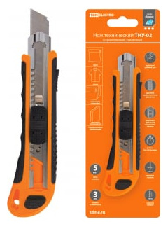 Усиленный строительный технический нож TDM SQ1033 0102 Алмаз ТНУ 02