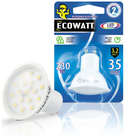Светодиодная лампа ECOWATT  4606400614029