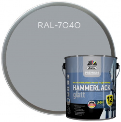 Гладкая эмаль на ржавчину Dufa МП00 004924 Premium HAMMERLACK