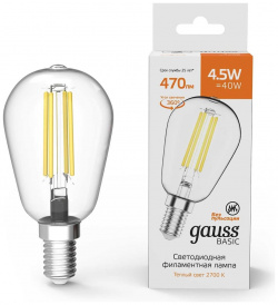 Лампа Gauss 1141115 Basic Filament