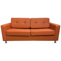 Трехместный диван Мягкий Офис ОК301ОР_MH с механизмом оранжевый