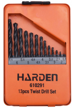Набор сверл по металлу Harden  610291
