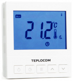 Беспроводной программируемый комнатный термостат Бастион 913 TEPLOCOM TS Prog 220/3A