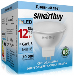Светодиодная лампа Smartbuy  SBL GU5_3 12 40K