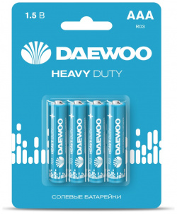 Солевая батарейка DAEWOO 5029361 Heavy Duty 2021